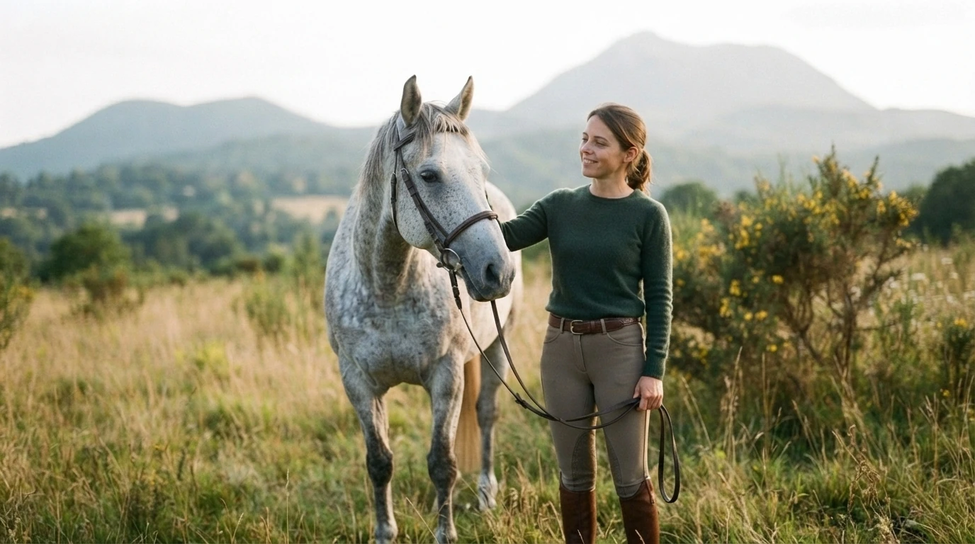 Cours d'équitation à Chanat-la-Mouteyre, Puy-de-Dôme